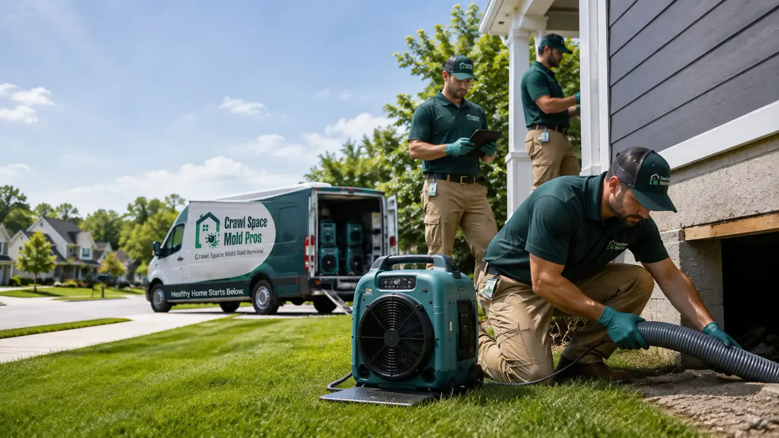 Crawl Space Mold Removal in Sigel, PA